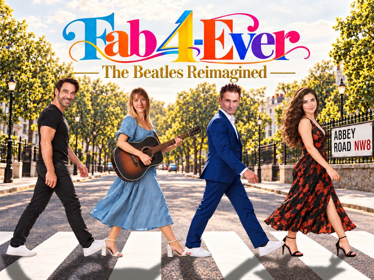 Fab 4-Ever: The Beatles Reimagined concert poster